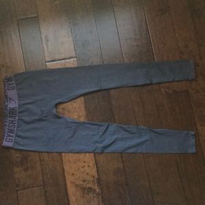 Gymshark Charcoal/Dusty Purple Fit Leggings Size M